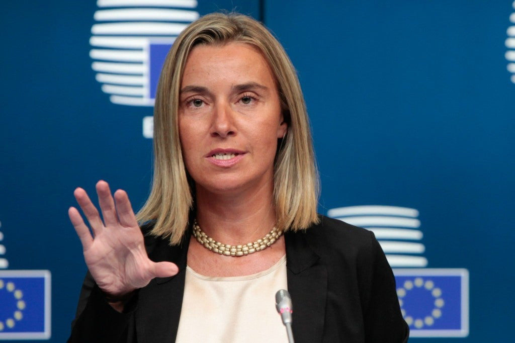 Διαδοχικές συναντήσεις Μογκερίνι την Παρασκευή στην Αθήνα